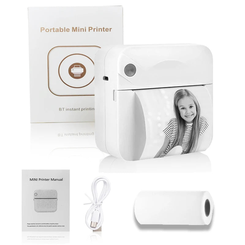 Mini Portable Printer Thermal 